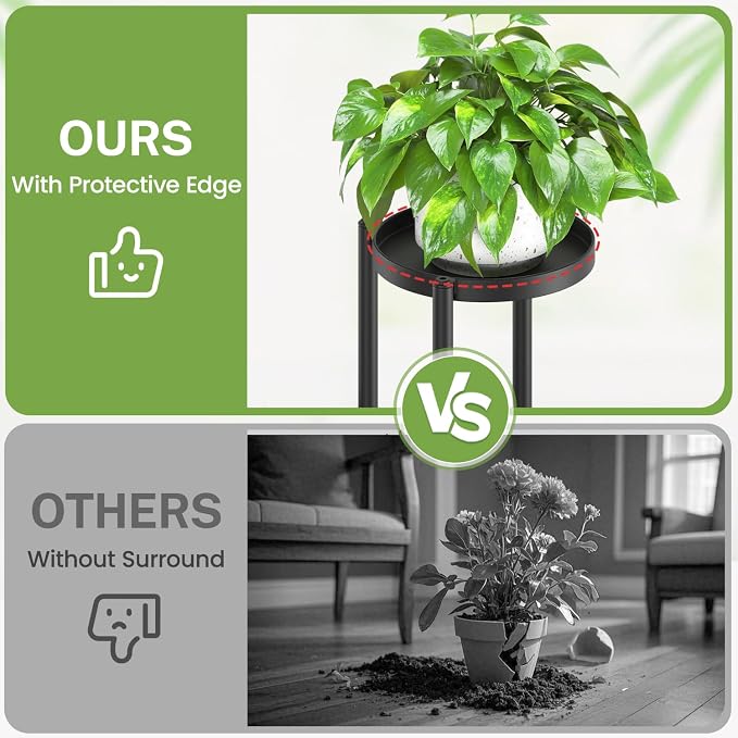 iDavosic.ly 5 Tier Plant Stand Indoor Outdoor, Tiered Corner Multiple Flower - Image 4