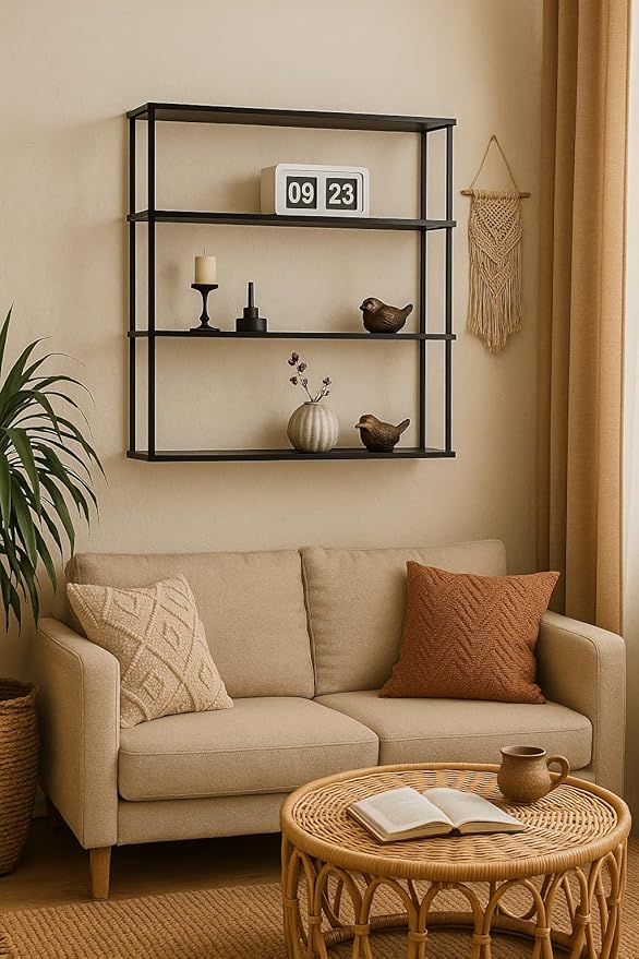 Mango Steam Wall-Mounted Steel Shelving Unit - Image 4