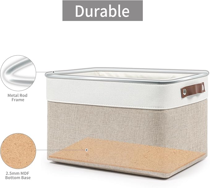 Storage Bins Large Fabric Storage Baskets - Image 4