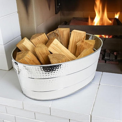 BREKX 25-Quart Tub for Firewood Storage Rack Log Holder - Image 9