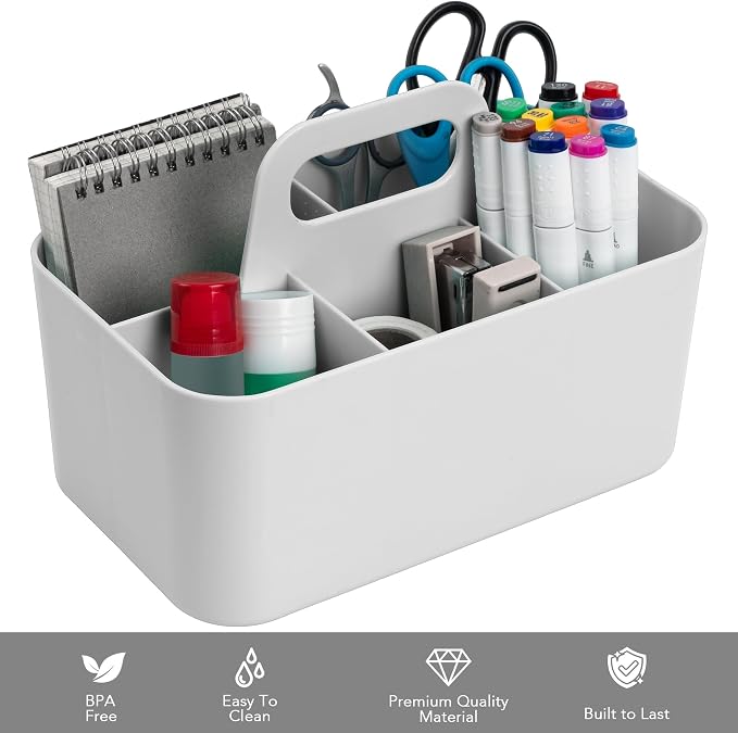 Tiawudi Multipurpose Caddy Organizer, Plastic Caddy - Image 3