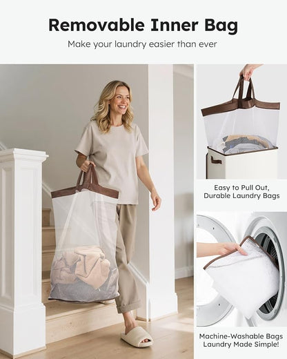 SOLEDI Slim Laundry Hamper - Image 3
