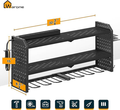 Warome Garage Power Tool Organizer - Image 7