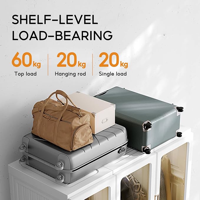 ANTBOX Portable Wardrobe Closet Storage Organizer - Image 4