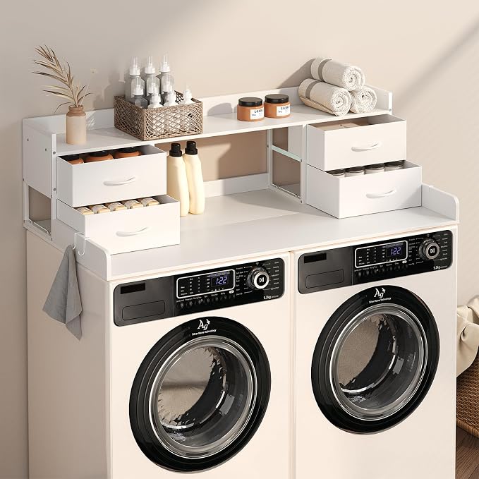 4 Drawers Washer Dryer Countertop by PulseFay