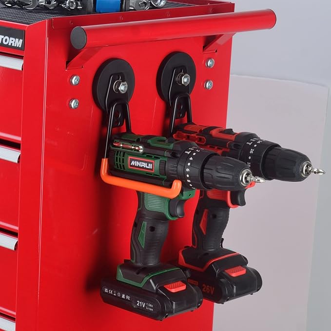 ULIBERMAGNET Magnetic Power Tool Organizer, Cordless Drill Garage Hook Heavy by ULIBERMAGNET