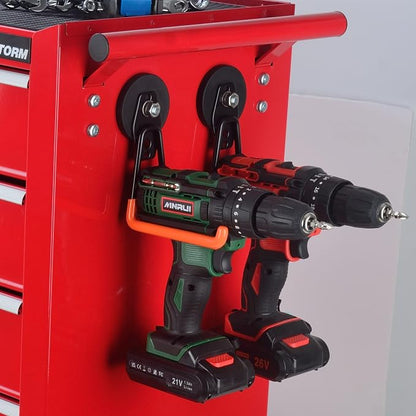 ULIBERMAGNET Magnetic Power Tool Organizer, Cordless Drill Garage Hook Heavy by ULIBERMAGNET