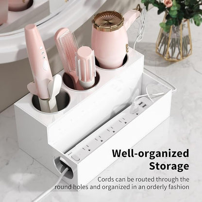 NIUBEE Acrylic Hair Styling Tool Organizer and Holder - Image 4