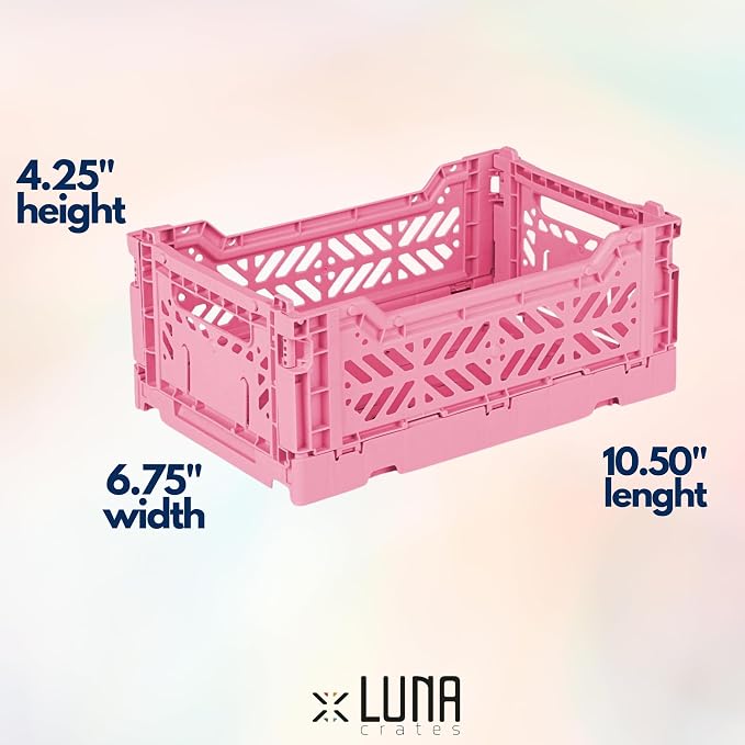 Collapsible Storage Box, Foldable Crate Organizer Bin - Image 2