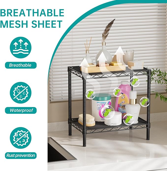 SINGAYE Shelf Closet Wire Shelving：Adjustable Metal Unit - Image 6