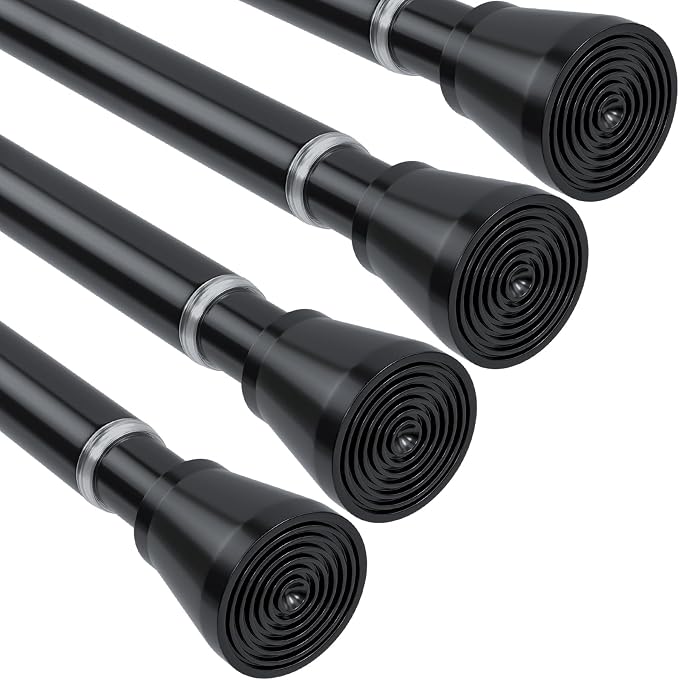 MEXAU 4 Pack Tension Curtain Rod by MEXAUSPRINGCURTAINRODS