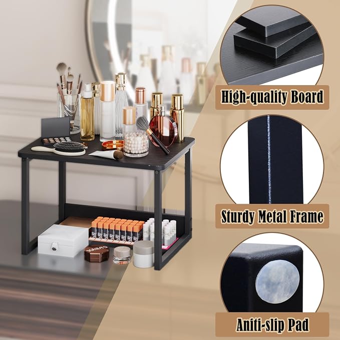 MARTY Countertop Organizer, 17.1"x12.4", Cabinet Organizer Microwave Stand | - Image 6