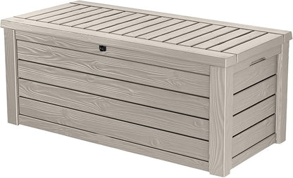 Keter Westwood 150 Gallon Resin Large Outdoor Storage Box by Unknown