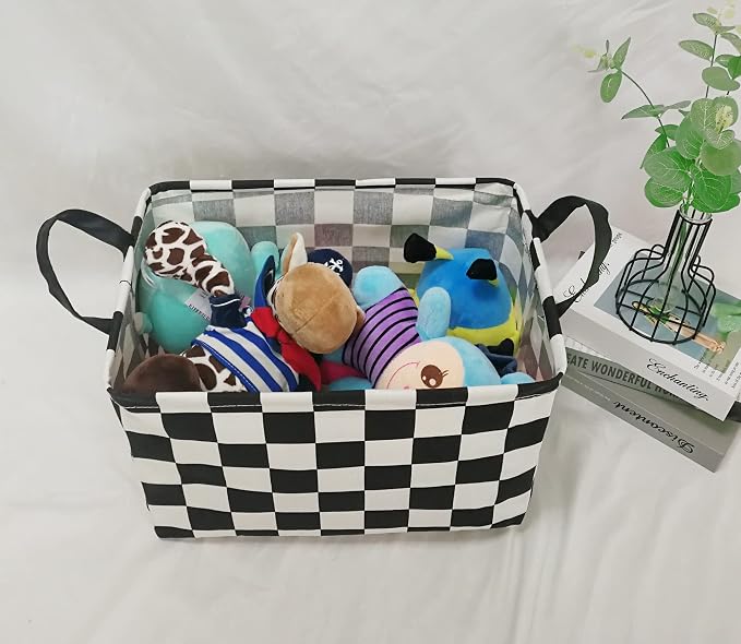 MAIZMZ Rectangular Storage Basket Collapsible Organizer Bin Waterproof Toy Box - Image 4