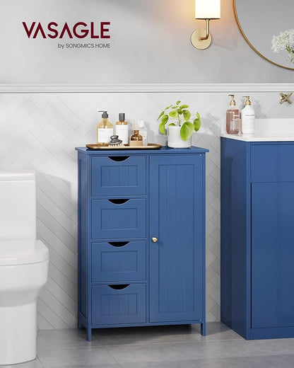 VASAGLE Storage Cabinet with Drawers, Freestanding Floor Cabinet with Door - Image 2