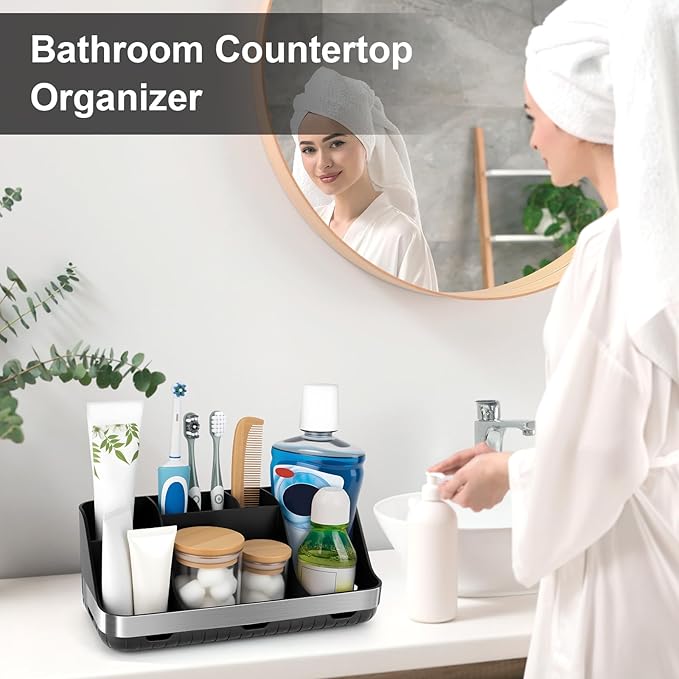 GFWARE Black Toothbrush Holder - Image 2