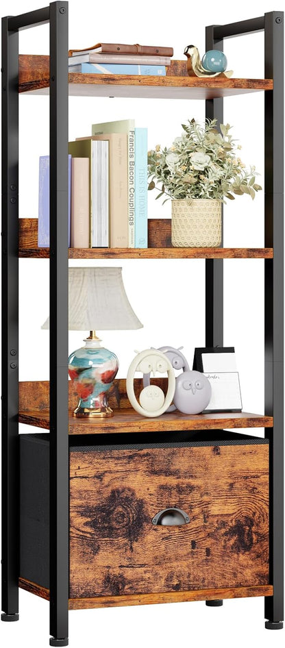 Furologee 4 Tier Bookshelf by Furologee