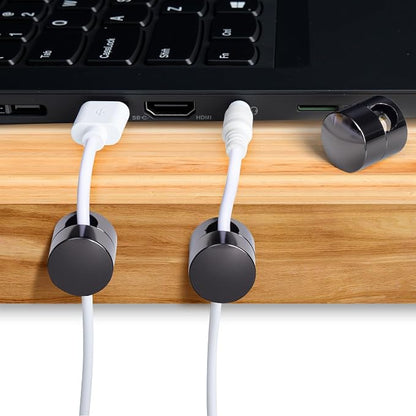 5 Sets Charger Holders for Cords, Adhesive Metal Cord Clips, Cable Management - Image 6