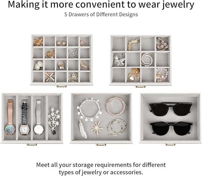 Jewelry Box with Mirror - Image 4