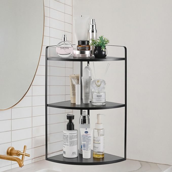 3 Tier Corner Bathroom Counter Organizer, Countertop Organizer, Vanity - Image 2
