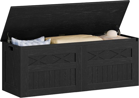 Hzuaneri 47" Storage Bench, Lift Top, 210L/55 Gal Large Storage Chest | | 330lb by Hzuaneri