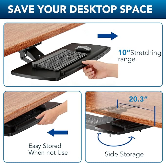 AX WABER Keyboard Tray Under Desk - Image 5
