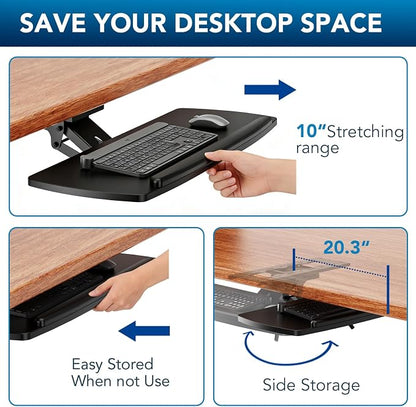 AX WABER Keyboard Tray Under Desk - Image 5