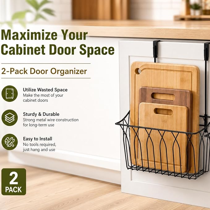 TOPZEA 2 Pack Grid Storage Baskets - Image 6