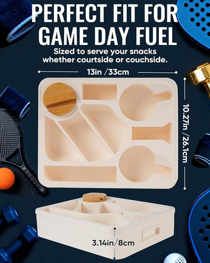 Couch Cup Holder Tray Dual Cup Silicone Snack & Drink Organizer – Waterproof - Image 4