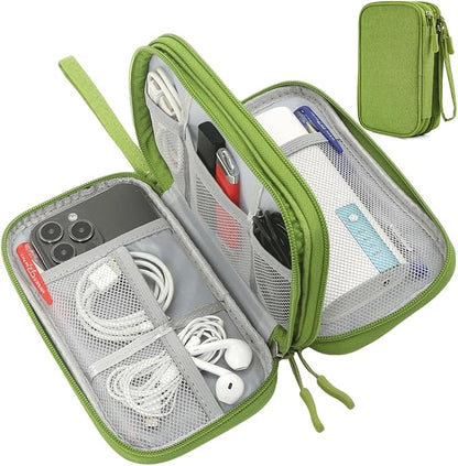 CAAORDKSO Electronic Organizer Travel Cable Accessories Bag, Tech Pouch by Unknown
