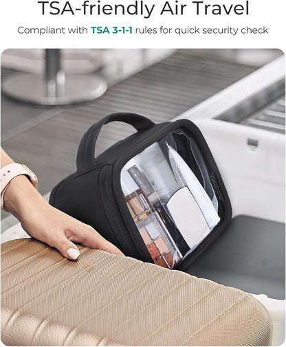 BAGSMART Clear Makeup Bag - Image 2