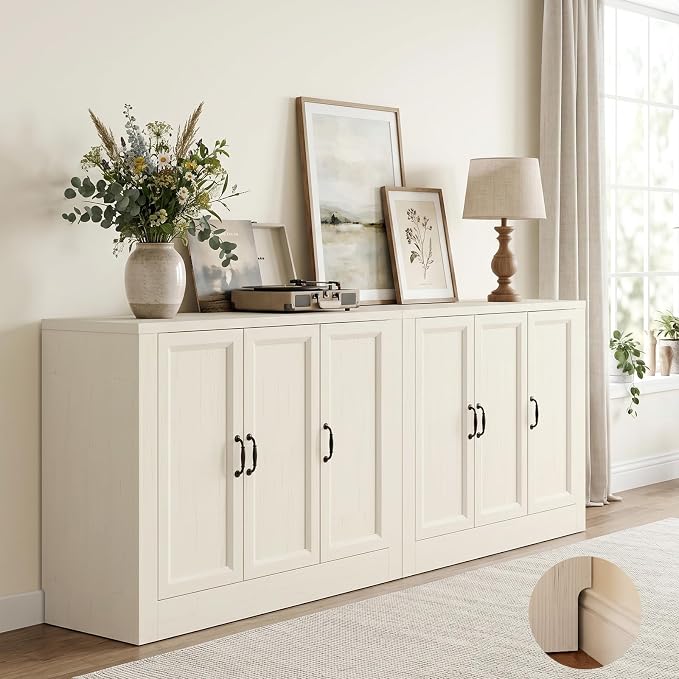 78.5" W Modern Buffet Cabinet by Foxemart