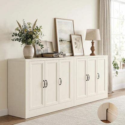 78.5" W Modern Buffet Cabinet by Foxemart