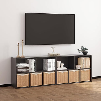 Wooden 5 Cube Storage Organizer - Image 4