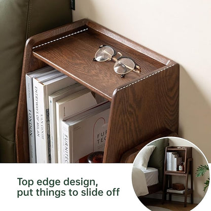 100% Solid Oak Ladder Shelf - Image 3