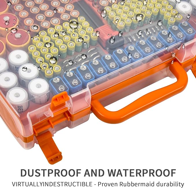 Battery Organizer Storage Holder Box Case - Image 7