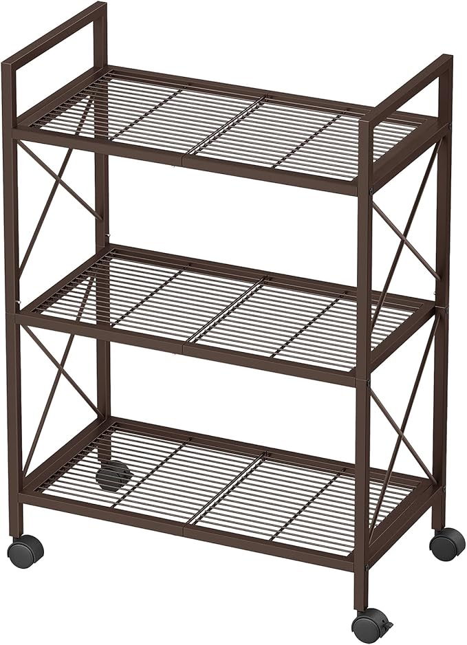 SONGMICS 3-Tier Metal Storage Rack by SONGMICSbySONGMICSHOME