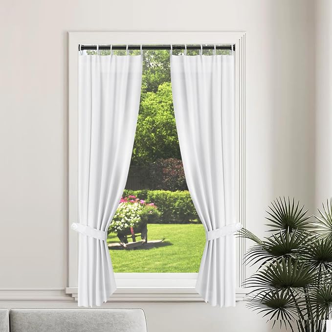 2Pcs Spring Tension Curtain Rod, No drilling Spring loaded Curtian rod - Image 6