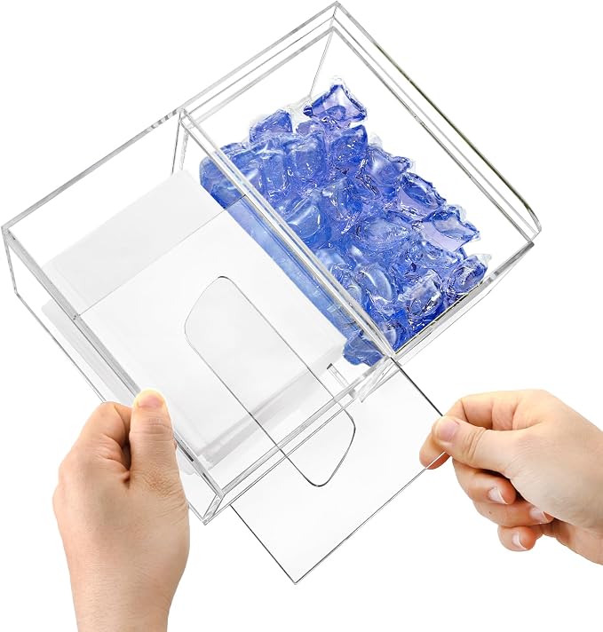 TOPZEA Dryer Sheet Holder, 2 in 1 Dryer Sheet & Pods Container Dispenser - Image 3