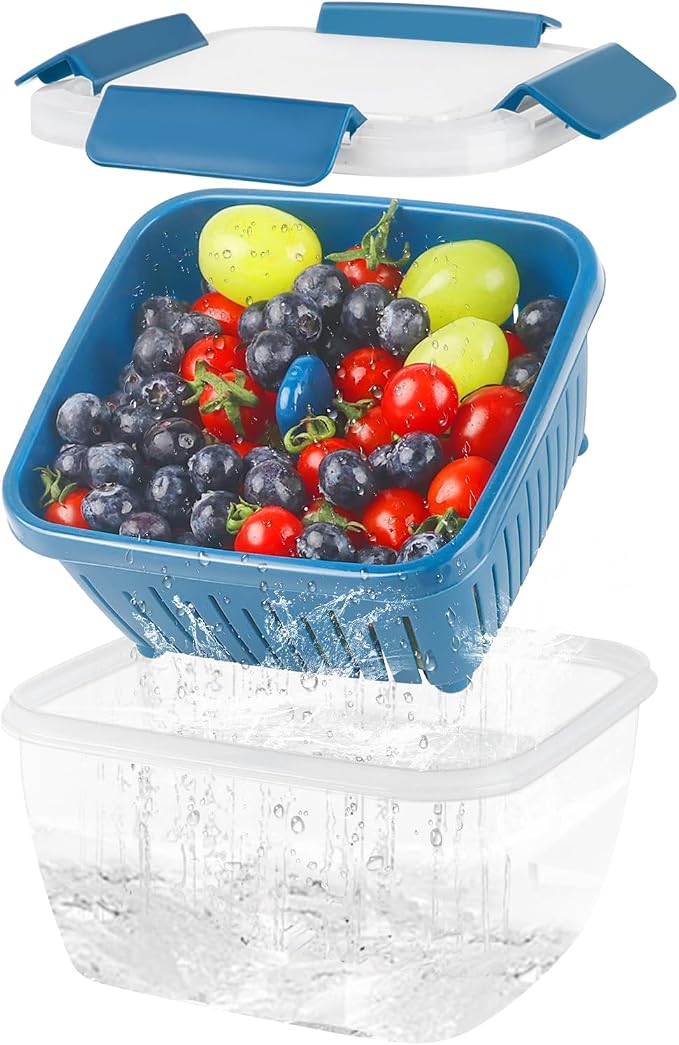 50oz Berry Keeper Fruit Storage Container by Shopwithgreen