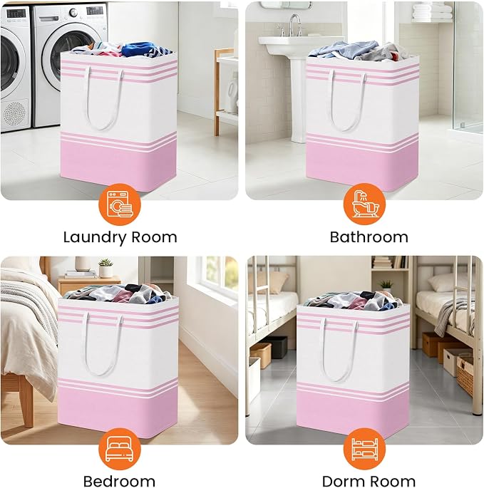 TranquilRelax 3-Pack Laundry Basket - Image 8