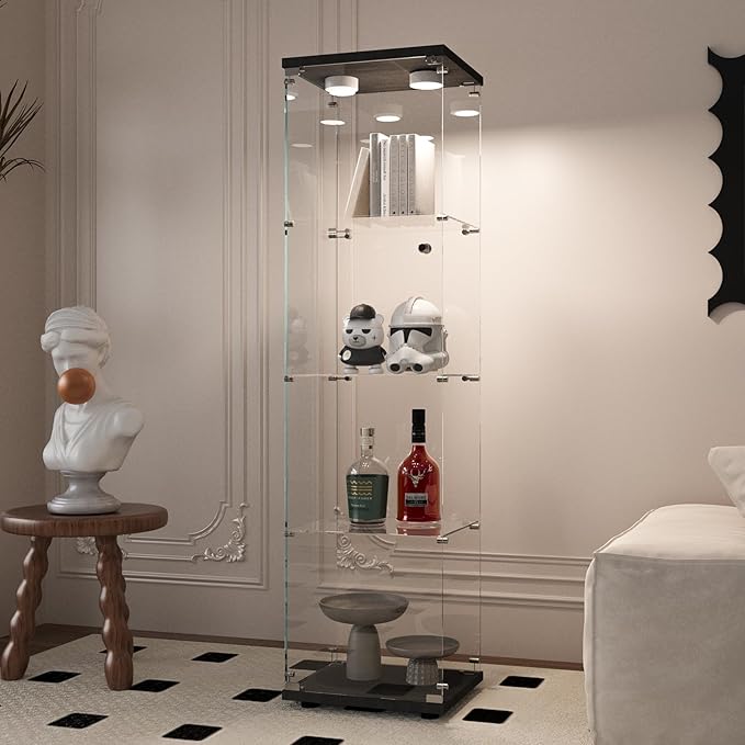 Beauty4U Glass Display Cabinet by Beauty4U