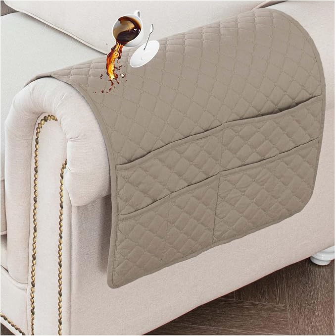Waterproof Sofa Armrest Cover Headrest Cover by ZGDDPZA