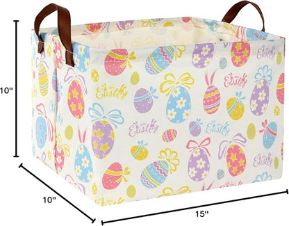 Rectangular Kids Storage Bin Basket Organizer - Image 7