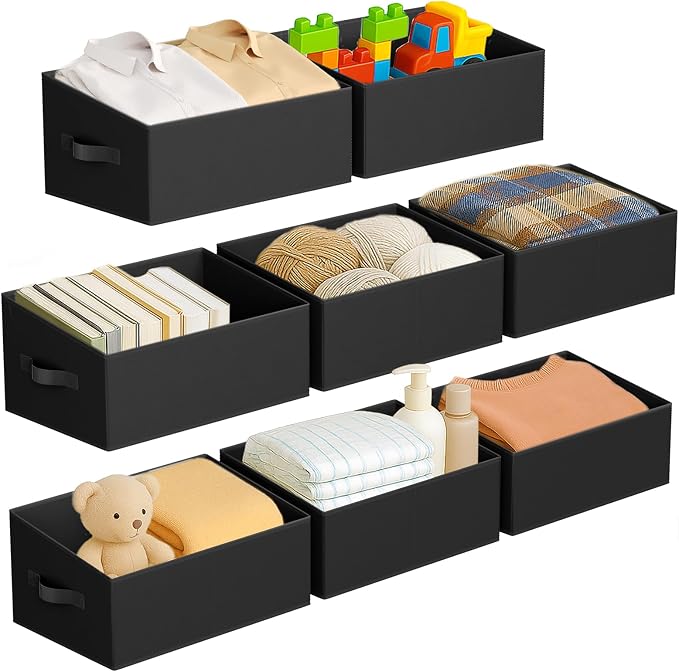 DIMJ Closet Storage Bins 8 Pack by DiMJ