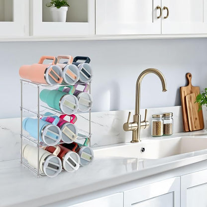 Water Bottle Organizer for Stanley 40 oz Tumbler, Stackable Water Bottle Holder - Image 4