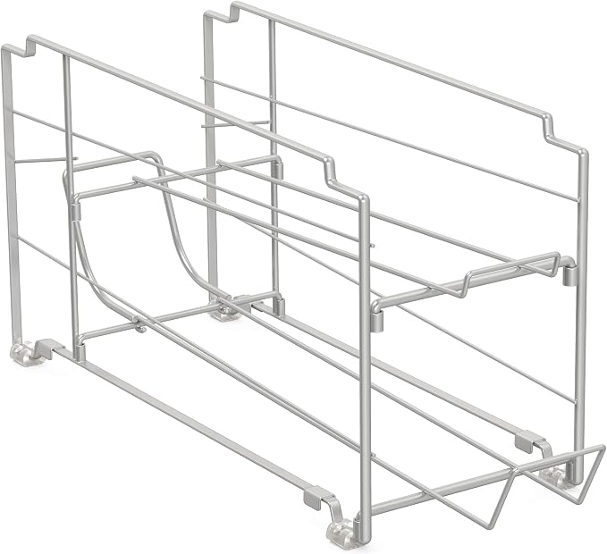 Simple Houseware Stackable Front Loading Beverage Can Dispenser Rack - Image 6
