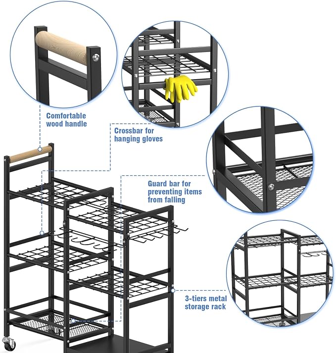 NADAMOO Garden Tool Organizer - Image 4