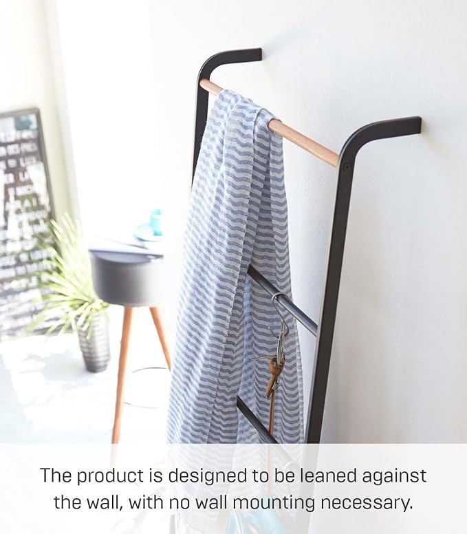 Yamazaki Home Tower Leaning Ladder Rack, Space Saving - Image 4