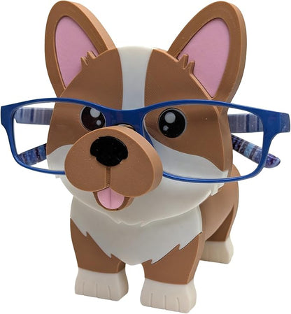 RedFive Corgi Eyeglass Holder Stand – Cute 3D Printed Dog Glasses Holder by Unknown